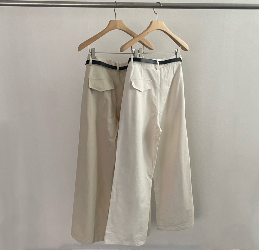 DARLUZ_MI直郵韓國代購女士新品推薦時尚職業人氣24秋夏褲子腰帶DARLUZ_MI褲子