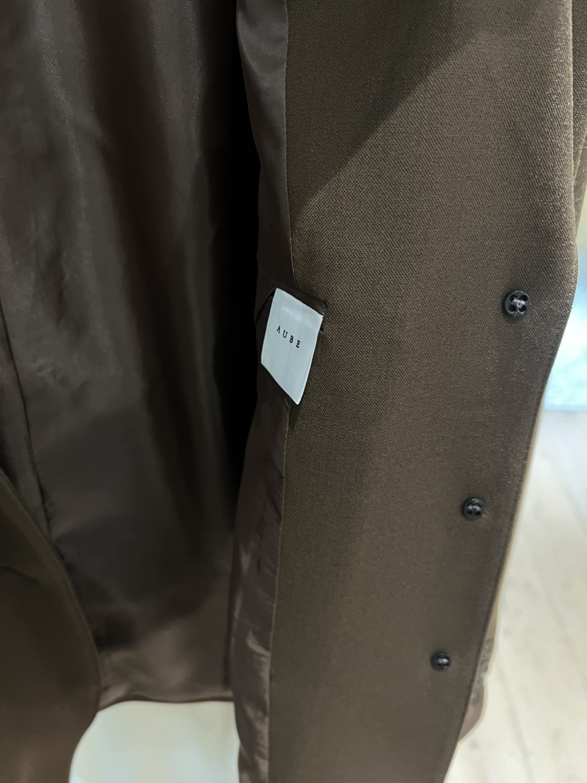 AUBE韓國直郵女裝新品時尚人氣職業熱賣推薦24秋夏西裝西服羊毛AUBE西裝/西服