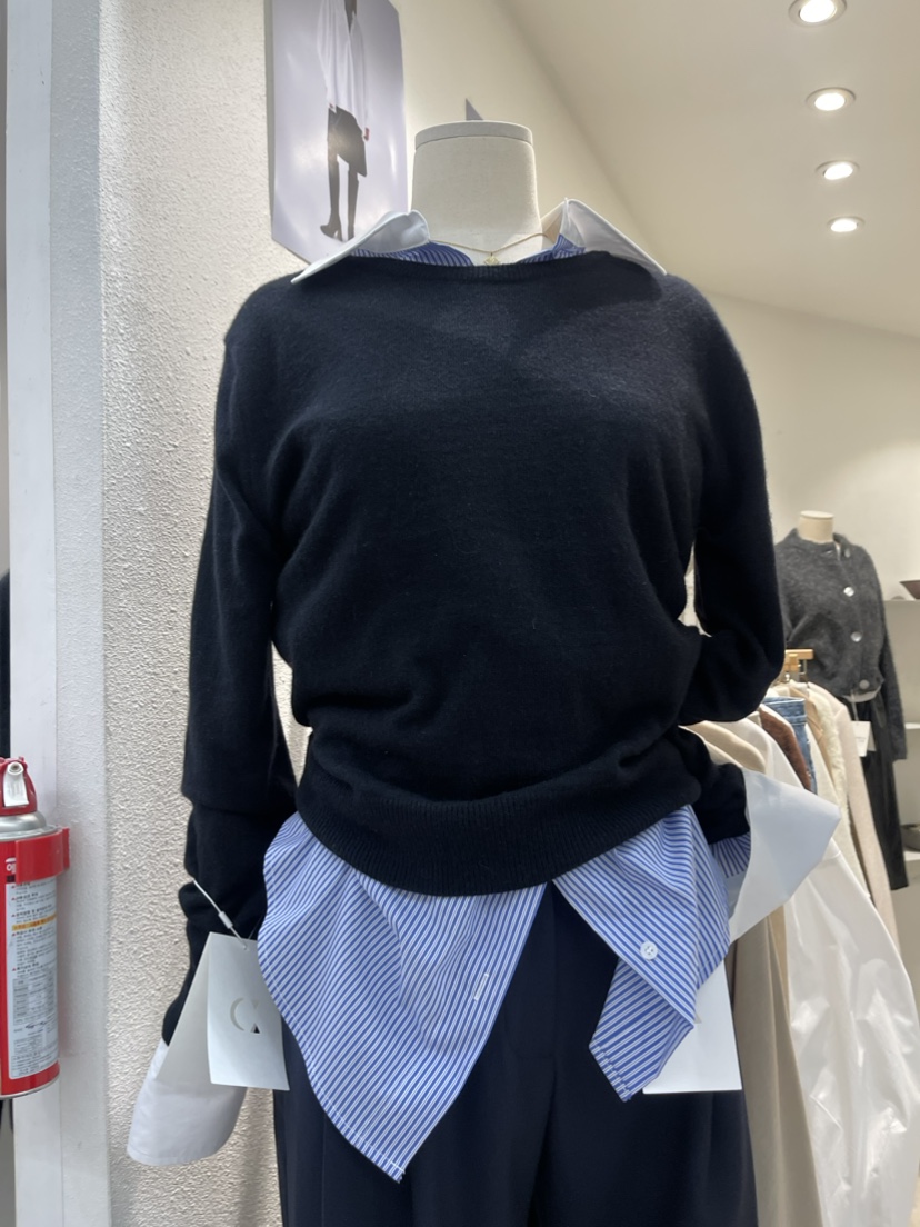 cornerbloom/3rooms韓國直郵東大門代購女裝新品真品針織衫羊絨THE SUIT BAR針織衫圖色2