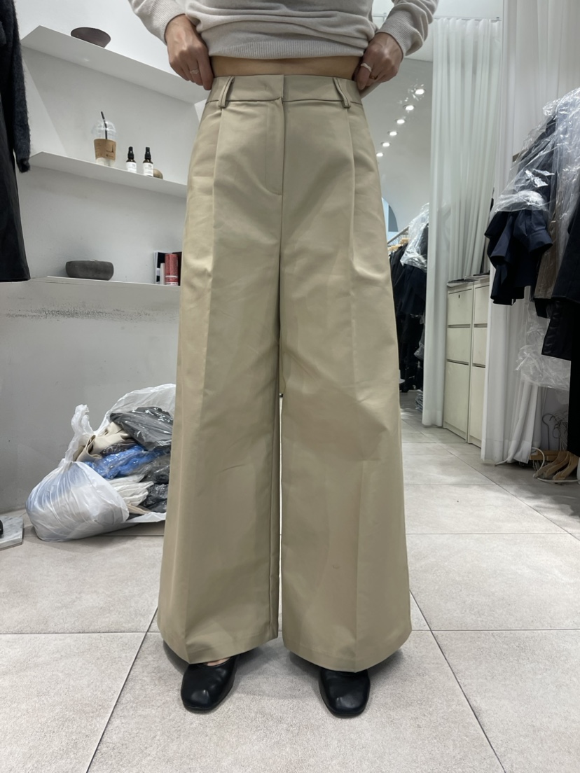 cornerbloom/3rooms韓國直郵東大門實拍女裝新品人氣休閑褲THE SUIT BAR休閑褲圖色1