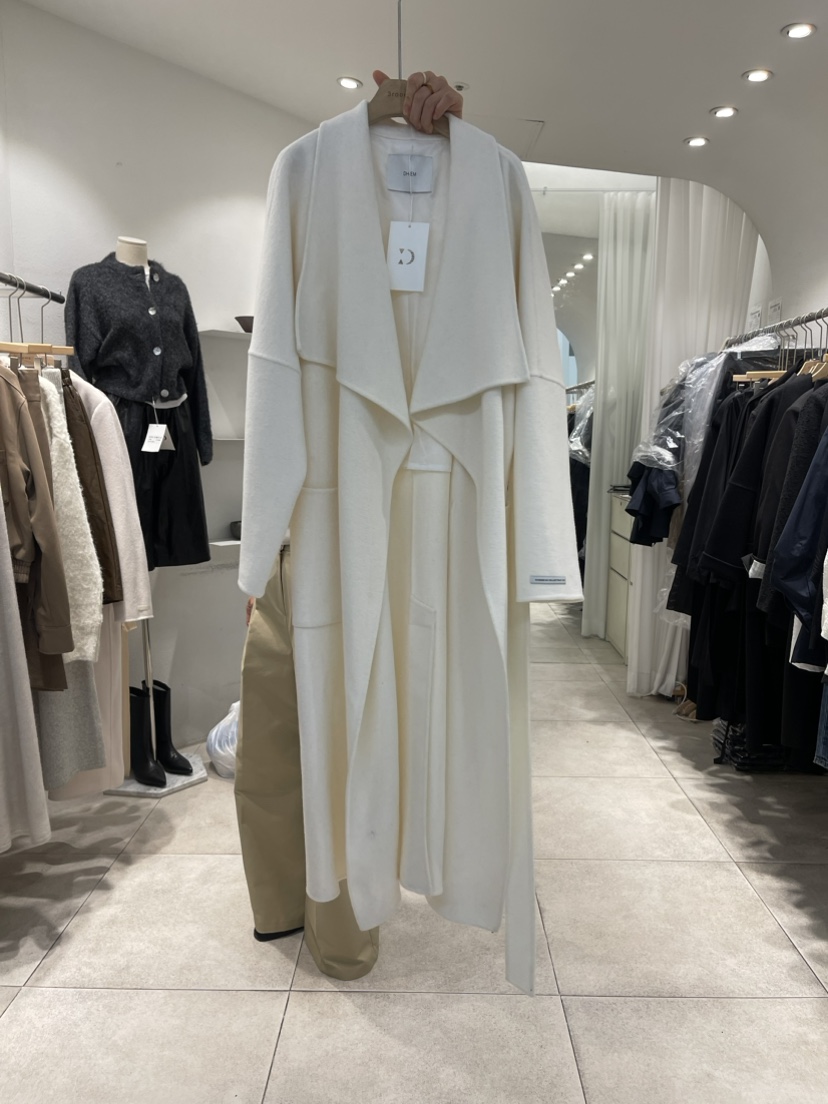 cornerbloom/3rooms韓國直郵東大門實拍女裝新品推薦中長款大衣羊毛披肩THE SUIT BAR中長款大衣
