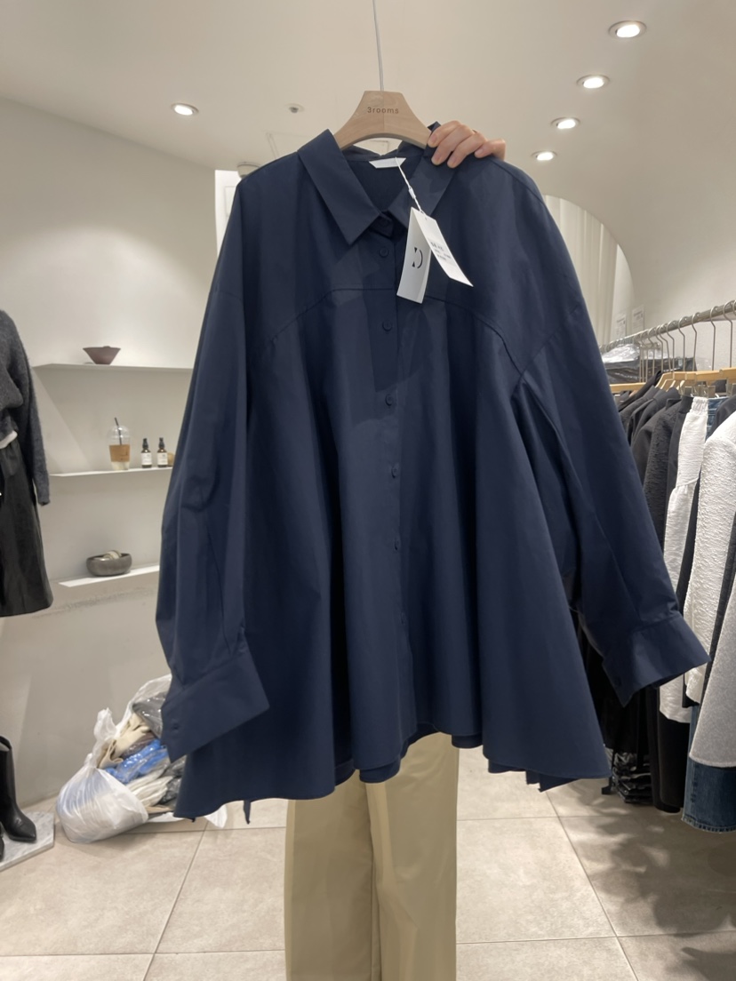 cornerbloom/3rooms直郵韓國代購女裝新品時尚襯衫蕾絲衫THE SUIT BAR襯衫/蕾絲衫圖色2