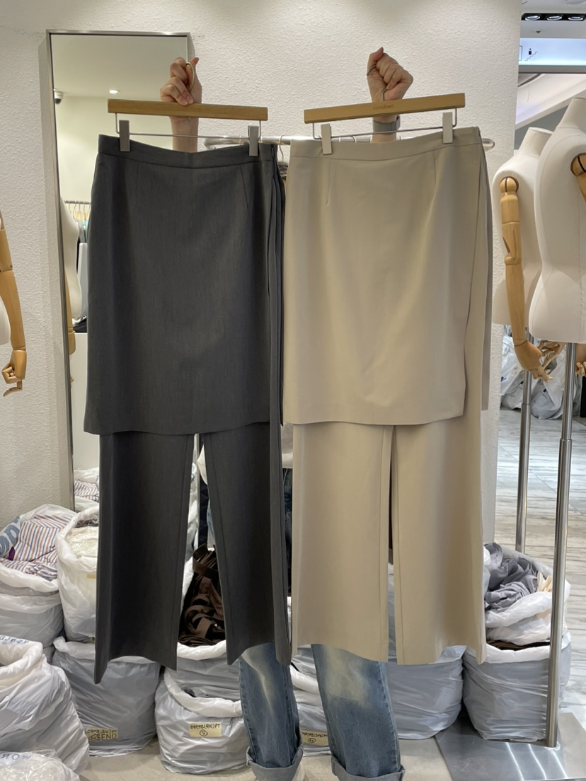 Sendtwo直郵韓國代購女裝新品24春夏熱賣職業時尚人氣裙褲SENDTWO裙褲