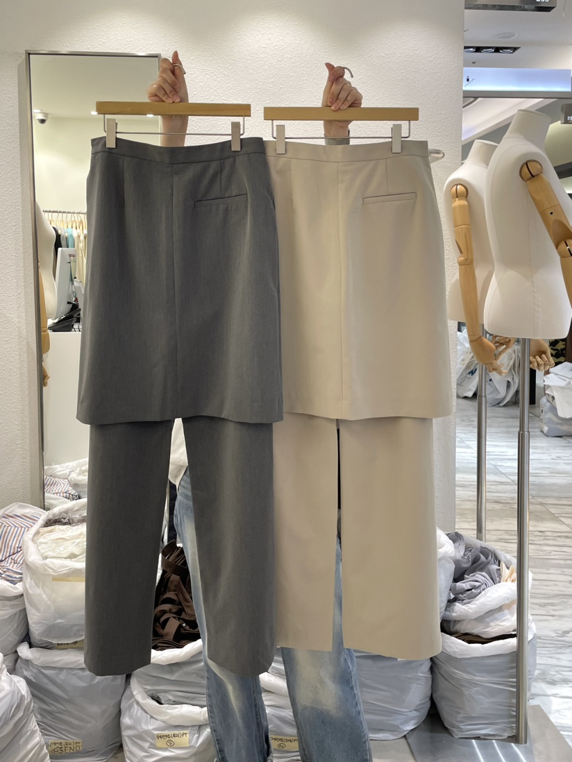 Sendtwo直郵韓國代購女裝新品24春夏熱賣職業時尚人氣裙褲SENDTWO裙褲