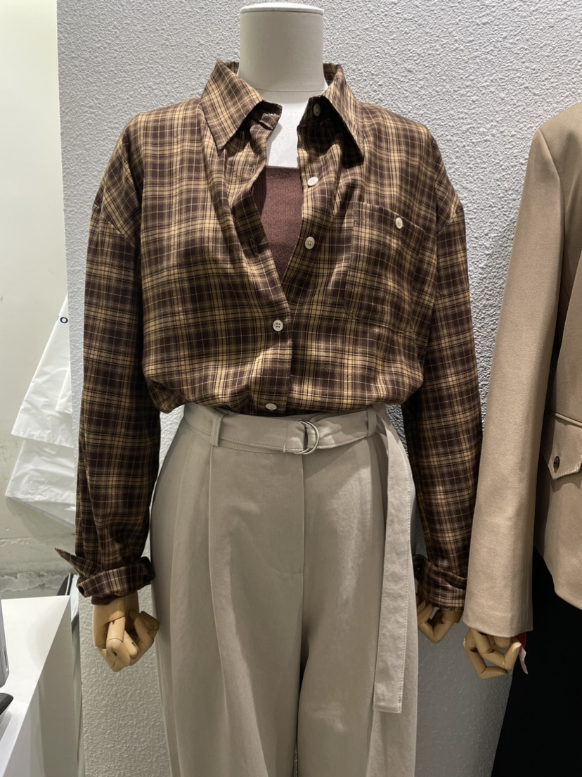 Sendtwo韓國直郵東大門實拍女裝新品熱賣真品推薦襯衫蕾絲衫SENDTWO襯衫/蕾絲衫圖色2