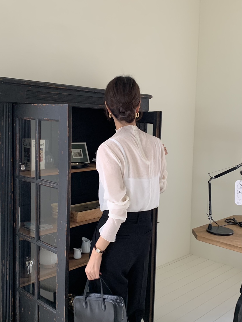 HOUSE OF/DE MERRY韓國直郵東大門代購女裝新款推薦襯衫蕾絲衫HOUSE OF/DE MERRY襯衫/蕾絲衫