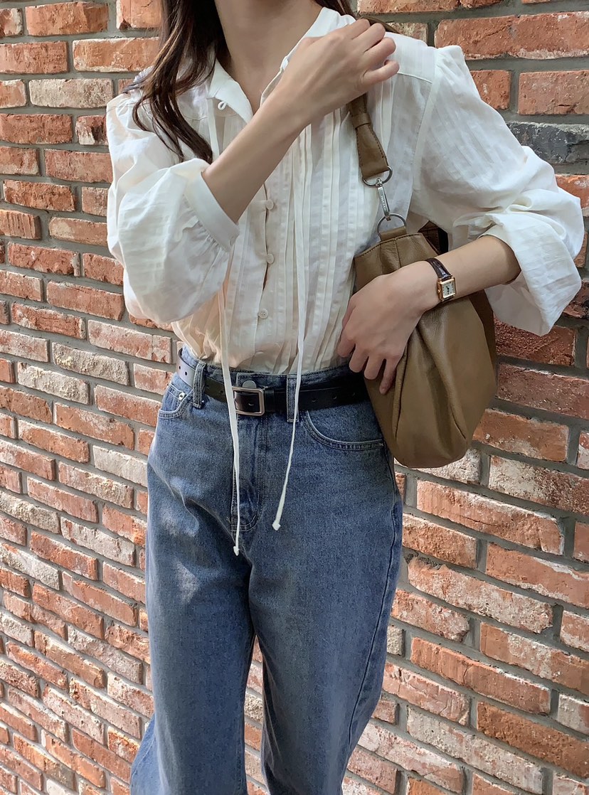 HOUSE OF/DE MERRY韓國直郵東大門代購女裝新款24春夏襯衫蕾絲衫HOUSE OF/DE MERRY襯衫/蕾絲衫