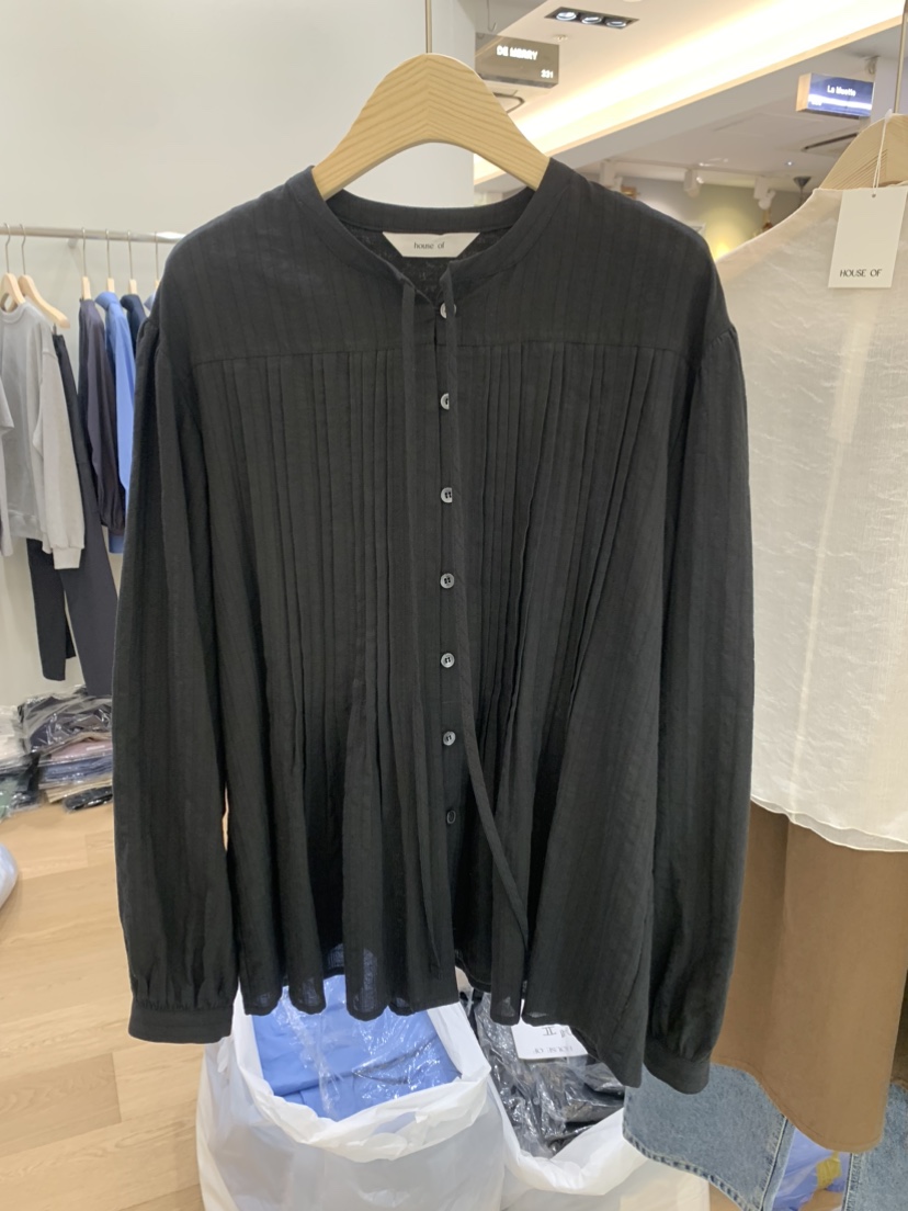 HOUSE OF/DE MERRY韓國直郵東大門代購女裝新款24春夏襯衫蕾絲衫HOUSE OF/DE MERRY襯衫/蕾絲衫圖色2