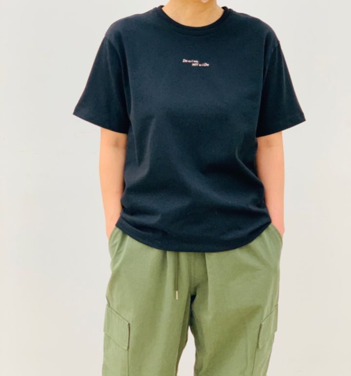 NCODE韓國直郵東大門實拍女裝新品熱賣推薦時尚真品T恤刺繡NCODET恤