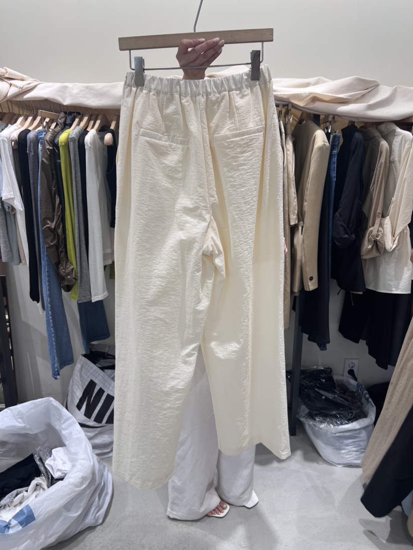 W AND J直郵韓國代購女裝新品人氣真品推薦24春夏休閑褲W AND J休閑褲