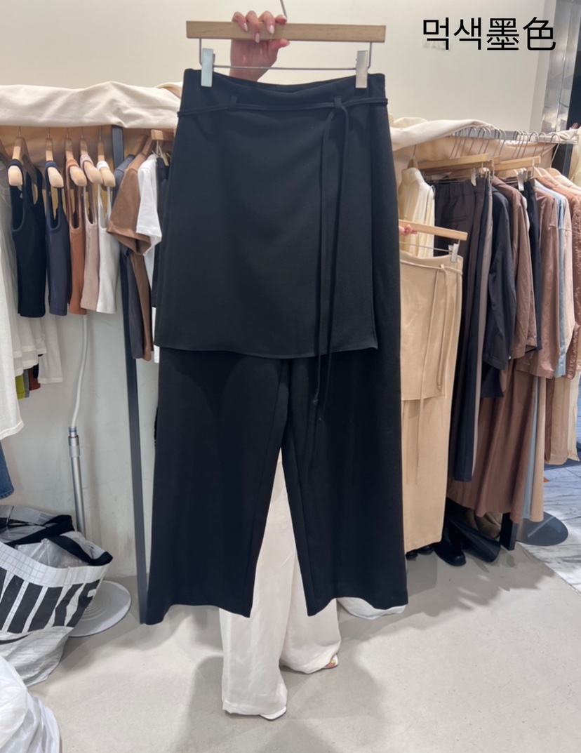 W AND J韓國直郵女裝新品推薦真品休閑熱賣職業24春夏裙褲W AND J裙褲圖色3