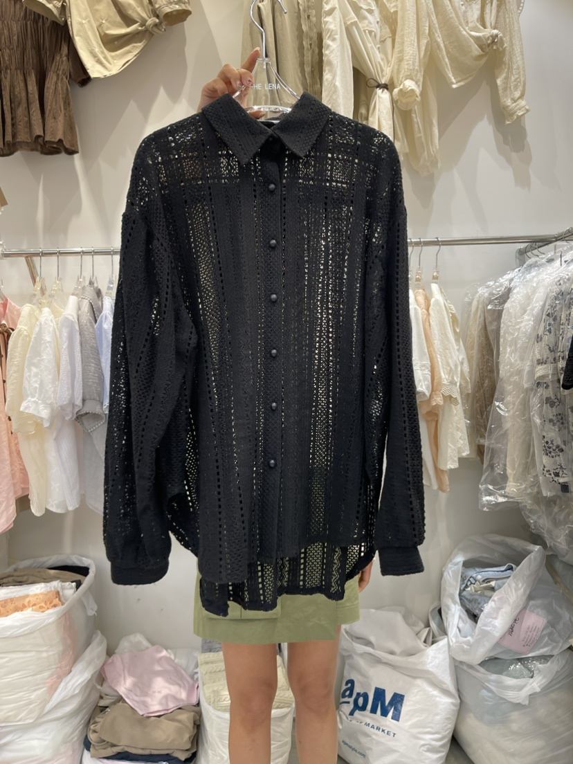 THE LENA韓國直郵女裝新品人氣時尚休閑熱賣推薦襯衫蕾絲衫NWEOL襯衫/蕾絲衫
