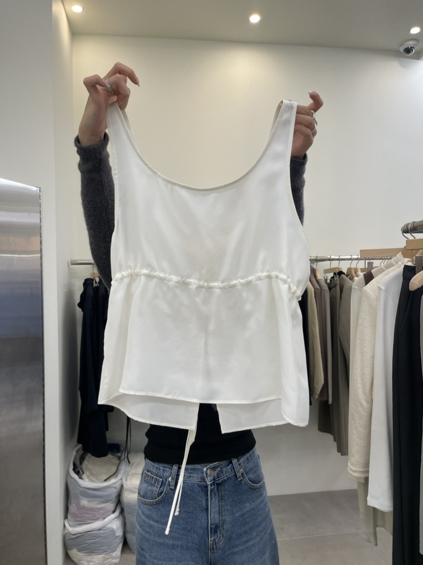 MOIBLE韓國直郵女裝新款職業休閑真品24春夏推薦吊帶背心MOIBLE吊帶/背心