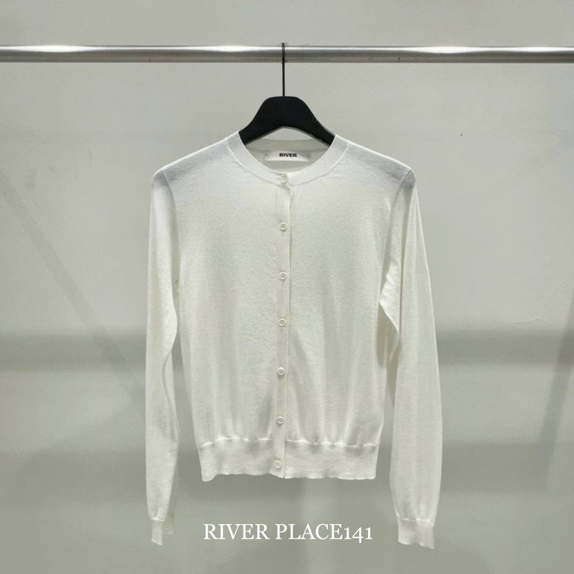 WATER/RIVER韓國直郵女裝新款職業人氣熱賣24春夏針織衫WATER/RIVER針織衫