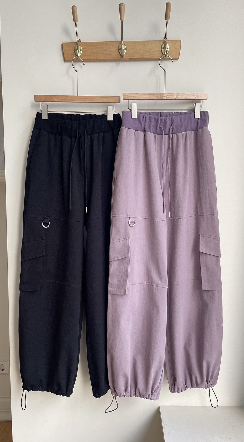 MINIQUEENS韓國直郵女裝新品24春夏熱賣真品休閑推薦休閑褲MINIQUEENS休閑褲