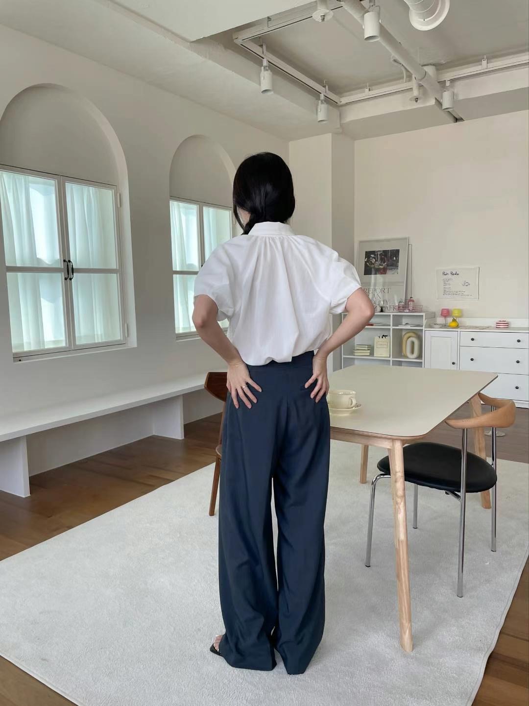 HEIVE韓國直郵女裝新款時尚24春夏休閑推薦真品襯衫蕾絲衫HEIVE襯衫/蕾絲衫