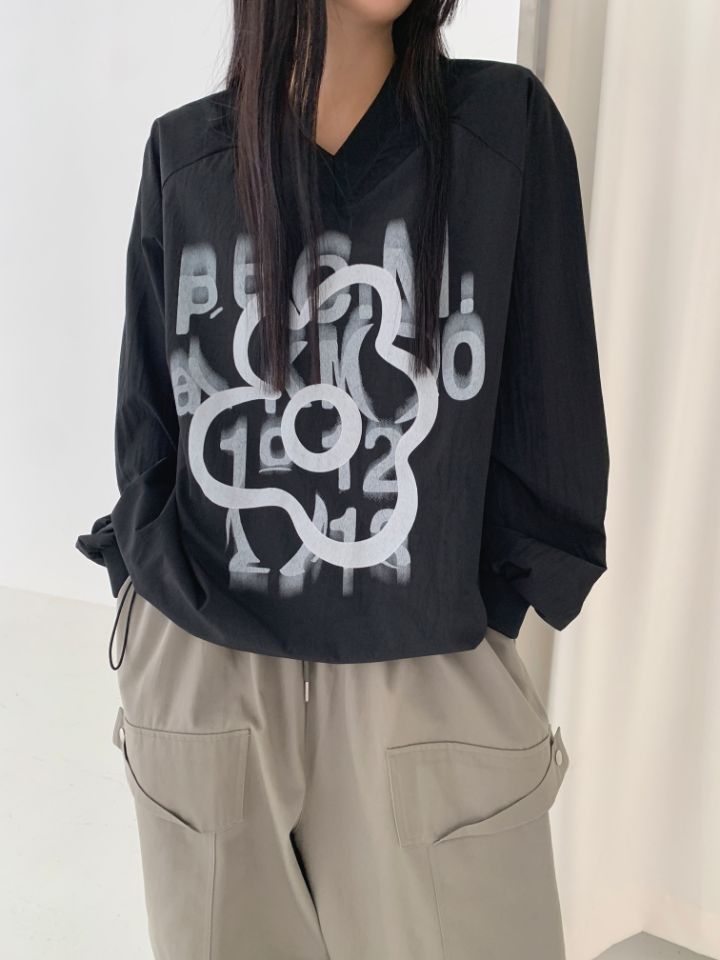 4LEAF韓國直郵東大門實拍女裝新品時尚真品熱賣人氣24春夏衛衣4LEAF衛衣