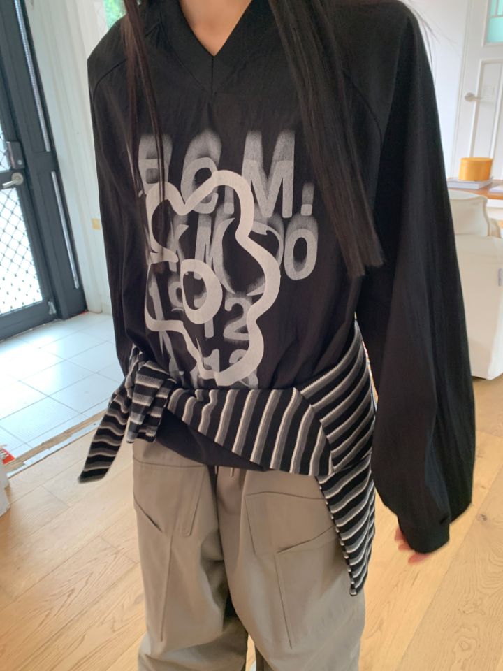4LEAF韓國直郵東大門實拍女裝新品時尚真品熱賣人氣24春夏衛衣4LEAF衛衣