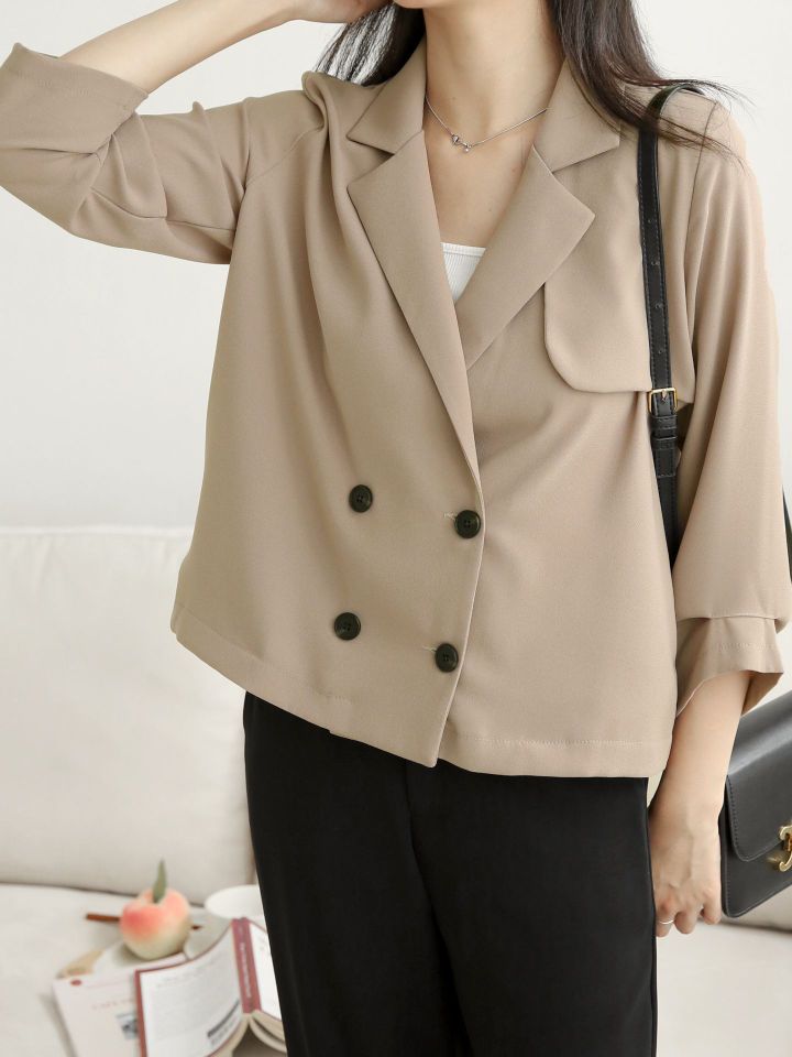 DAILY PROJECT韓國直郵東大門實拍女裝新品24春夏推薦夾克DAILY PROJECT夾克