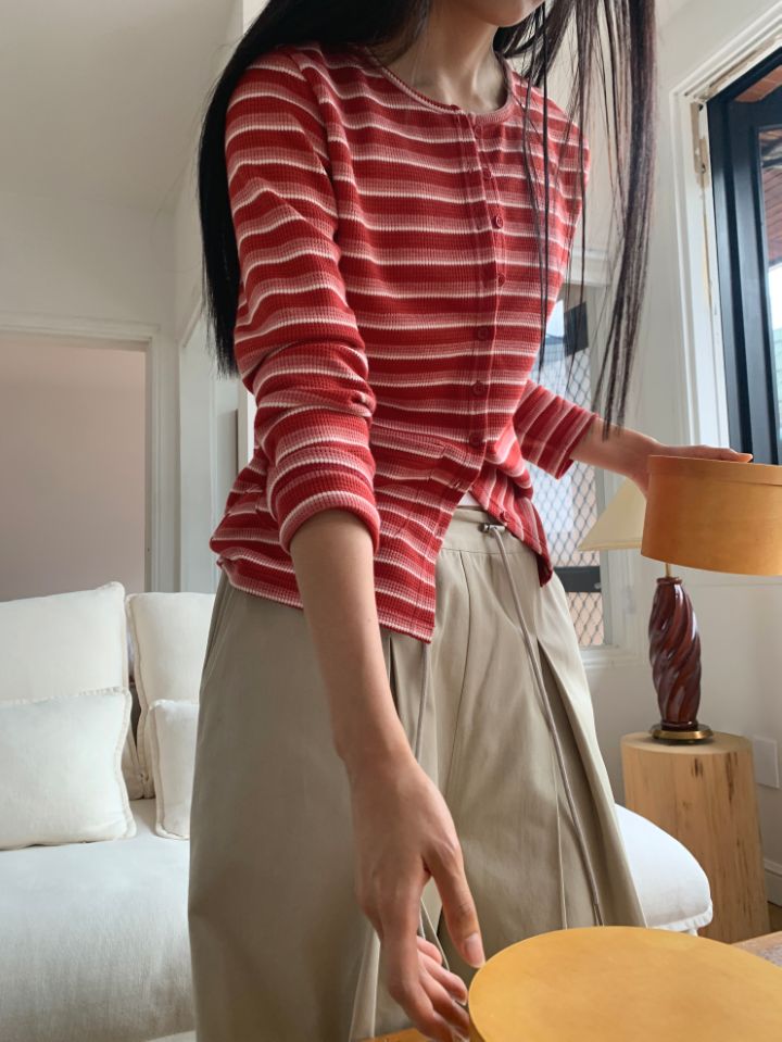 4LEAF直郵韓國代購女裝新款職業熱賣24春夏真品休閑針織衫4LEAF針織衫
