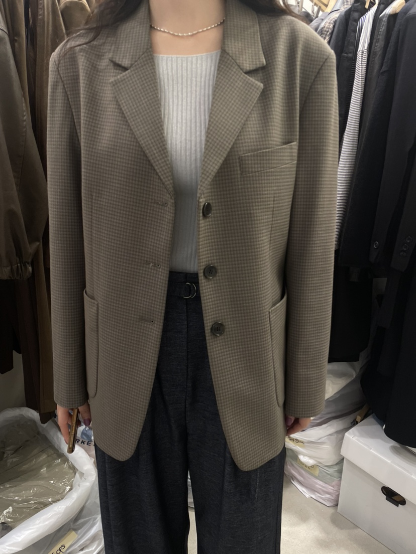 Sendtwo韓國直郵東大門實拍女裝新款時尚休閑24春夏真品夾克SENDTWO夾克圖色2
