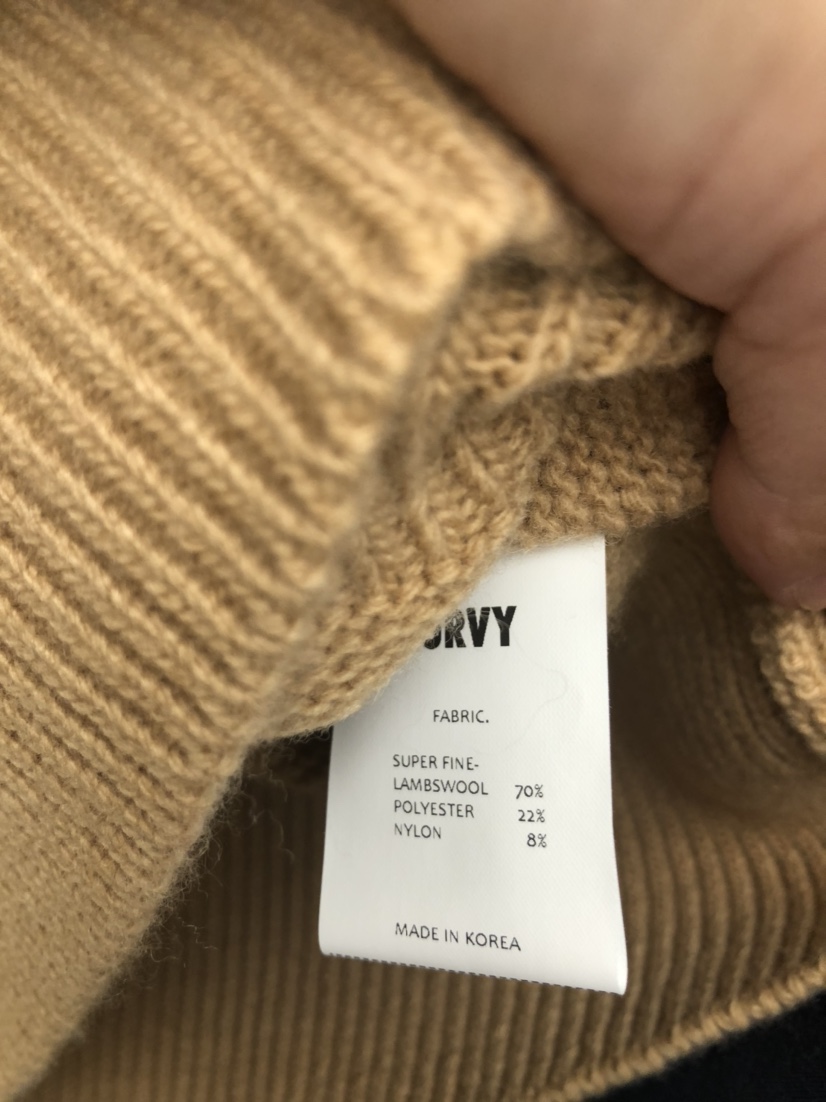 CURVY韓國直郵東大門實拍女裝新品真品休閑熱賣針織衫羊毛拉鏈CURVY針織衫