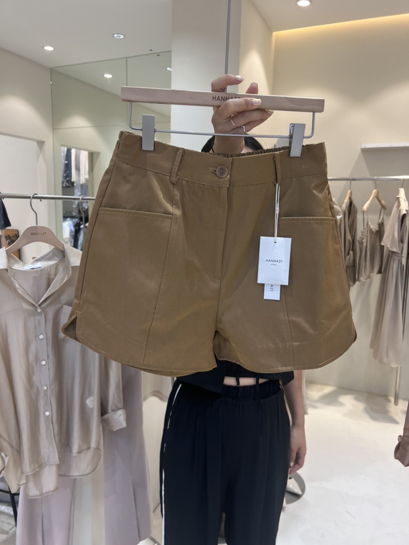 HANNA21韓國直郵女裝新品時尚職業休閑人氣熱賣真品推薦短褲HANNA21短褲