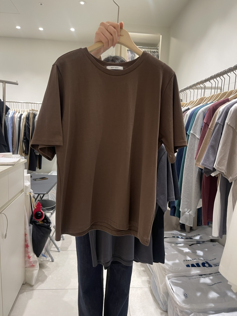 NAVY BURST直郵韓國代購女裝新品時尚職業休閑人氣推薦T恤NAVY BURSTT恤圖色3