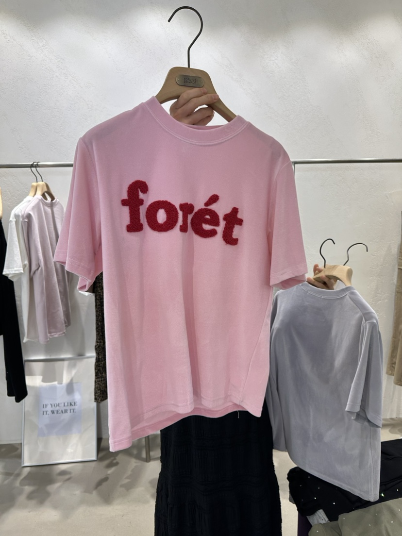 FORMING韓國直郵東大門實拍女裝新款推薦熱賣休閑職業真品T恤FORMINGT恤圖色2
