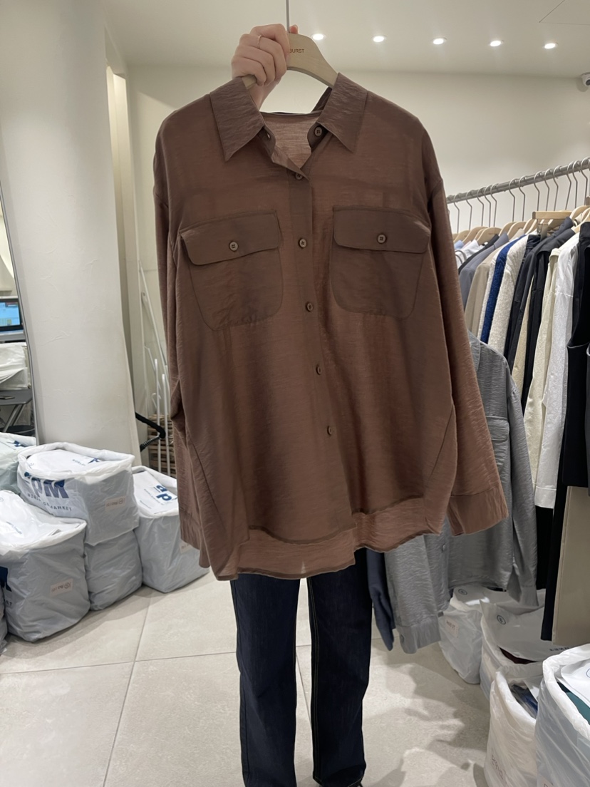 NAVY BURST韓國直郵女裝新款人氣真品推薦休閑24春夏襯衫蕾絲衫NAVY BURST襯衫/蕾絲衫圖色2