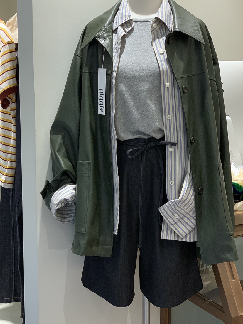 giggle韓國直郵東大門代購女裝新品休閑時尚人氣推薦真品夾克COMP-(COME OPEN)夾克