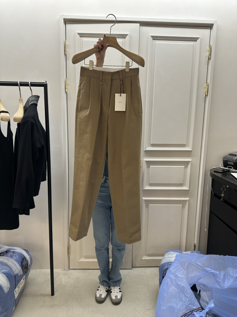 MYOS直郵韓國代購女裝新品休閑熱賣真品職業時尚人氣休閑褲MYOS休閑褲圖色1