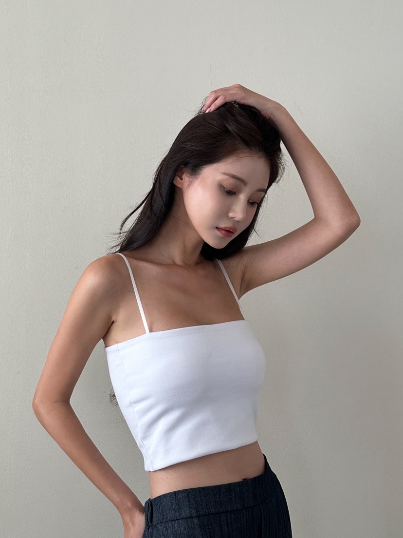 HARZI韓國直郵東大門代購女裝新品推薦24春夏休閑吊帶背心HARZI吊帶/背心