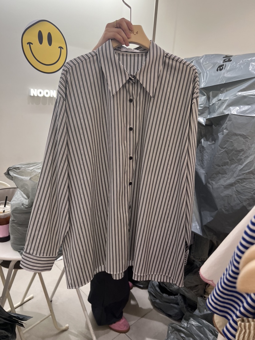 NOON_D韓國直郵女裝新款時尚人氣職業休閑24秋夏襯衫蕾絲衫NOON_D襯衫/蕾絲衫