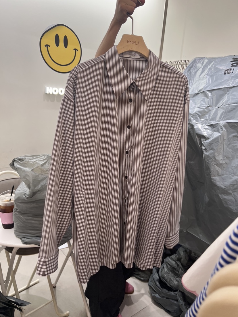 NOON_D韓國直郵女裝新款時尚人氣職業休閑24秋夏襯衫蕾絲衫NOON_D襯衫/蕾絲衫圖色2