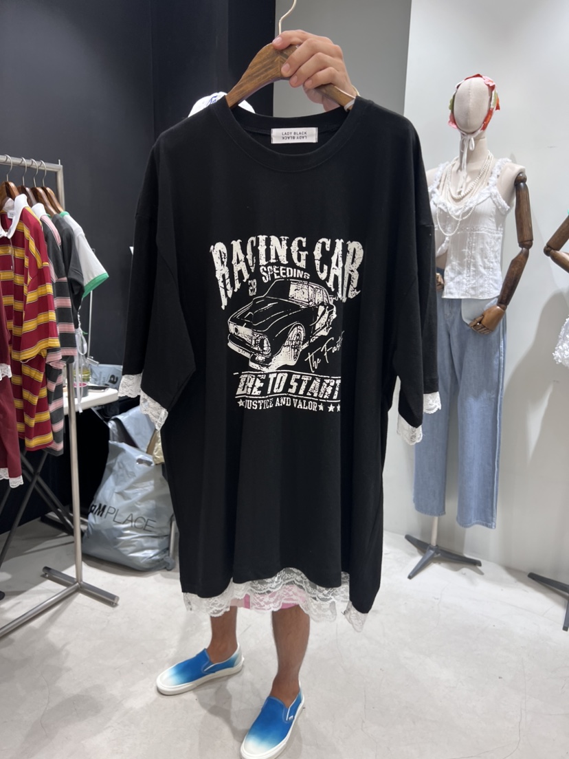 LADYBLACK韓國直郵東大門代購女裝新款職業推薦時尚24秋夏T恤LADYBLACKT恤圖色3