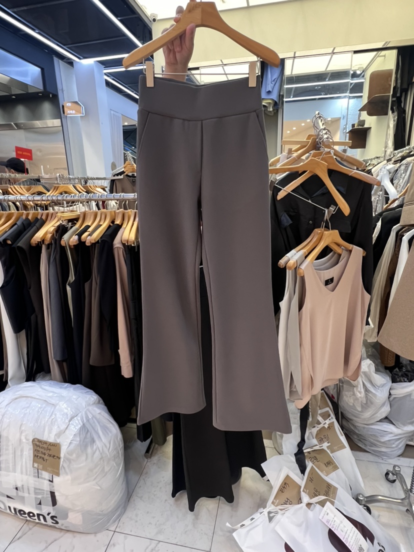 SANS韓國直郵東大門實拍女士新品休閑推薦時尚真品24秋夏休閑褲SANS休閑褲