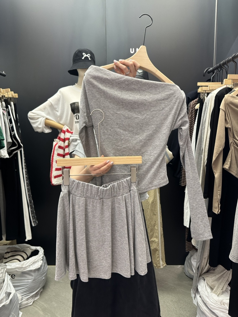 UNA韓國直郵東大門實拍女士新品人氣熱賣推薦24秋夏職業套裝THEMAY/UNA套裝
