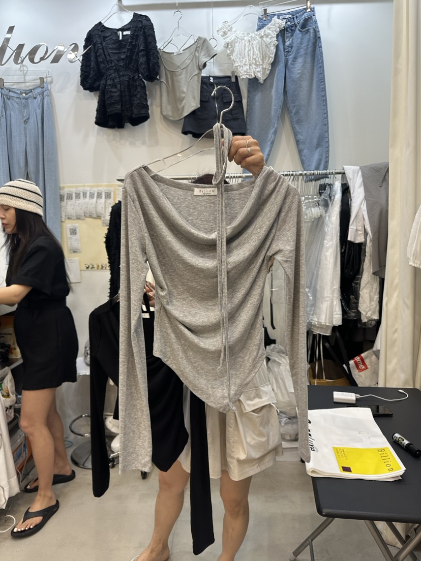 BILLION-L韓國直郵女士新款真品推薦熱賣時尚24秋夏長袖T恤BILLION-L長袖T恤圖色3