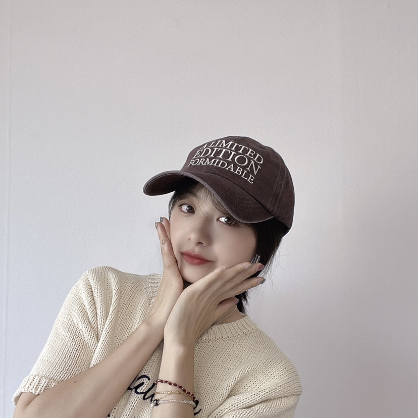 LOVELY HAT韓國直郵女士新品人氣真品24秋夏休閑職業帽子LOVELY HAT帽子