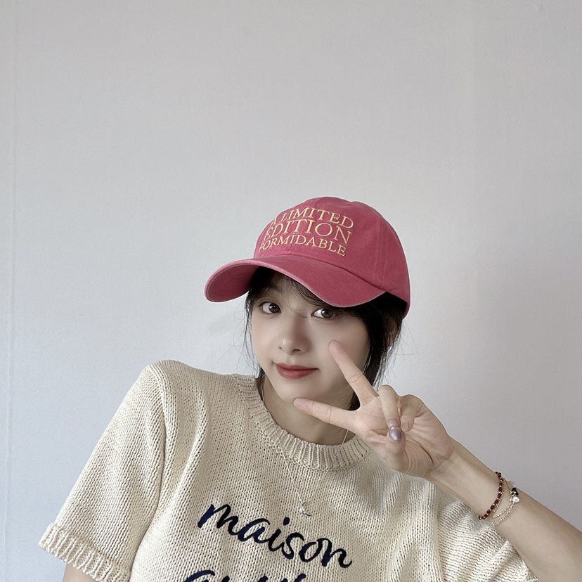 LOVELY HAT韓國直郵女士新品人氣真品24秋夏休閑職業帽子LOVELY HAT帽子圖色2