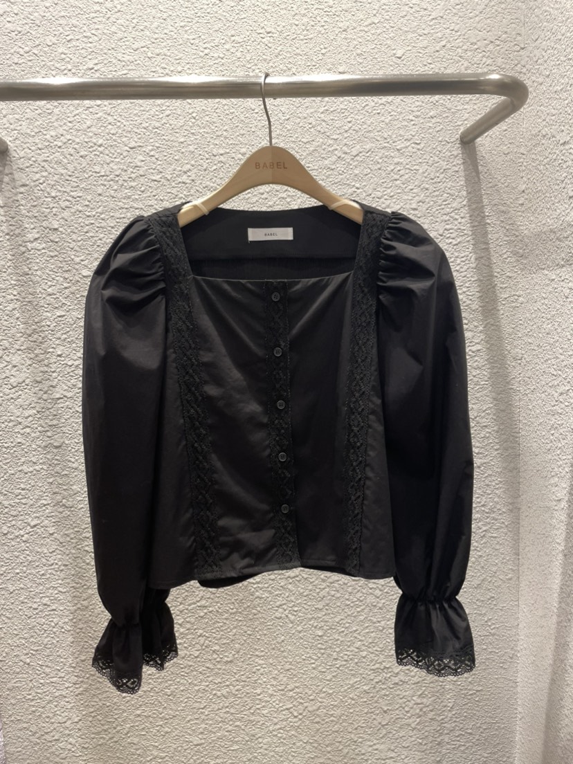 BABEL韓國直郵東大門實拍女裝新品推薦時尚真品襯衫蕾絲衫蕾絲BABEL襯衫/蕾絲衫圖色2