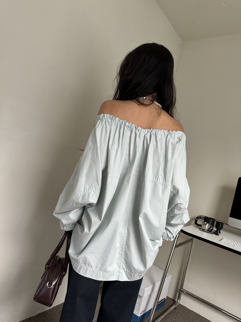 MARKE-P韓國直郵東大門實拍女裝新款24春夏推薦襯衫蕾絲衫MARKE-P襯衫/蕾絲衫