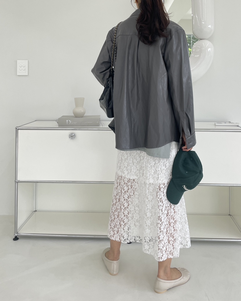 EDITION直郵韓國代購女裝新品休閑熱賣推薦真品職業24春夏長裙EDITI_ON長裙