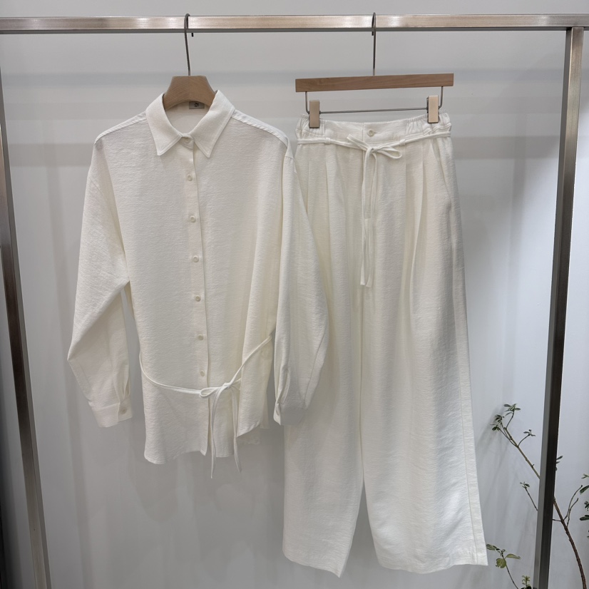 EYL/Lenil/ALIVE INDUSTRY領標隨機韓國直郵女裝新品熱賣休閑褲含腰帶EYL/Lenil/ALIVE INDUSTRY休閑褲