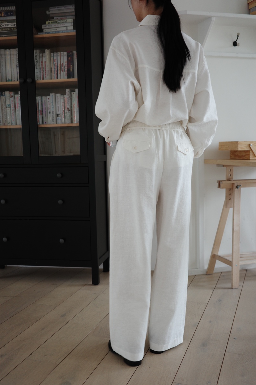 EYL/Lenil/ALIVE INDUSTRY領標隨機韓國直郵女裝新品熱賣休閑褲含腰帶EYL/Lenil/ALIVE INDUSTRY休閑褲