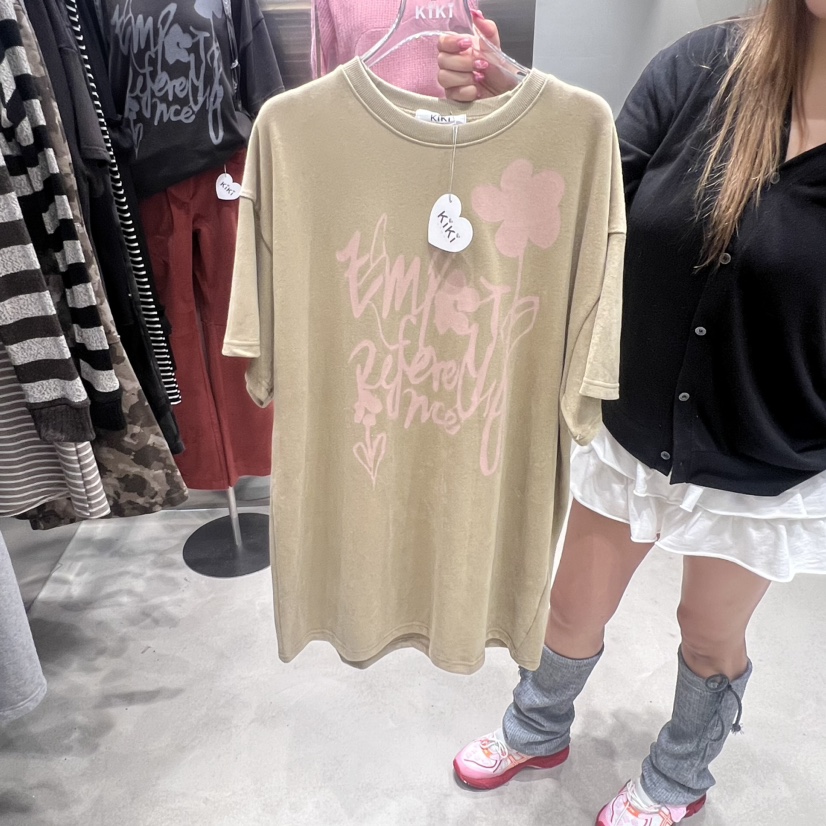 MILLIMETER韓國直郵女裝新品人氣推薦24春夏時尚熱賣T恤復古KIKIT恤
