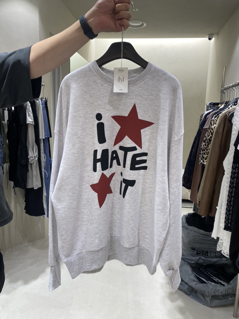 LUMEN-P直郵韓國代購女裝新品職業推薦24春夏熱賣真品衛衣LUMEN-P衛衣圖色1