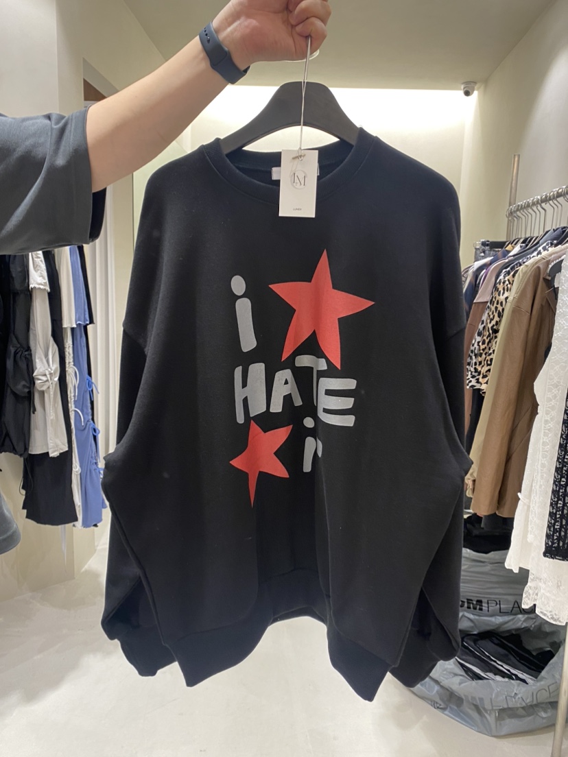 LUMEN-P直郵韓國代購女裝新品職業推薦24春夏熱賣真品衛衣LUMEN-P衛衣圖色3