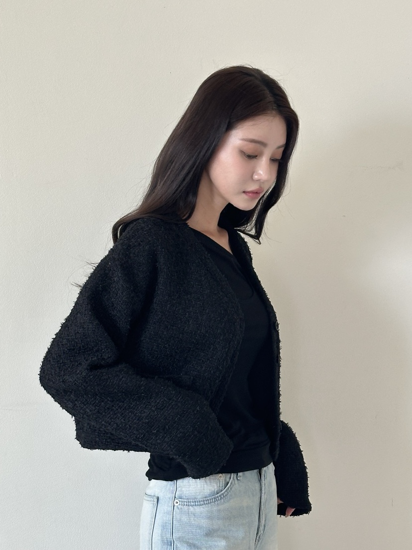 HARZI韓國直郵女裝新品休閑時尚推薦職業熱賣24春夏針織衫花呢HARZI針織衫